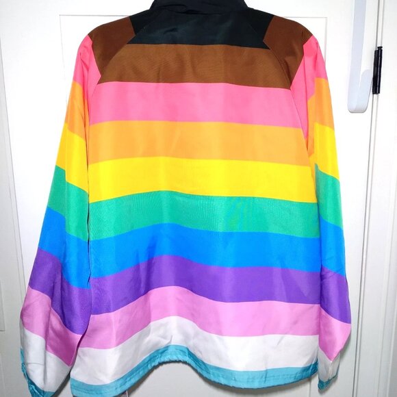 Disney Mickey Mouse 3/4 Zip Pullover Jacket Disney Pride Collection Adult XL NEW - Picture 10 of 11